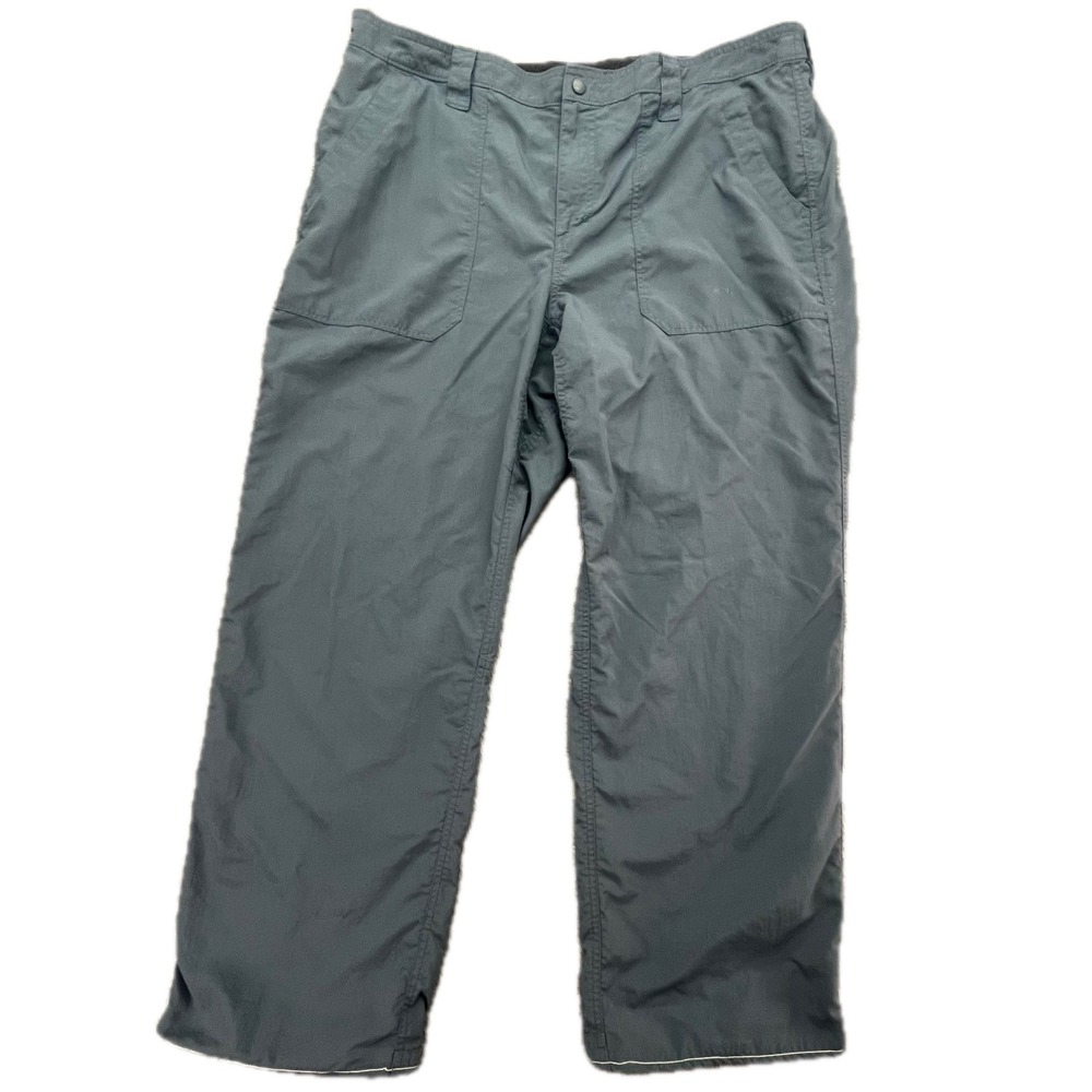 LL Bean Nylon Cargo PantsBlue XL Relaxed‎ Fit Outdoor Casual